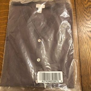 LOGO Cardigan with ruffle hem - Maple- XL